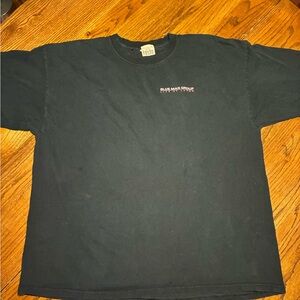 Vintage Blue Man Group Live at Luxor T-Shirt‎ Mens 2XL Black Pyramid Creations